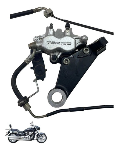 Sistema Freio Traseiro Suzuki Boulevard 1500 2010 5098 4