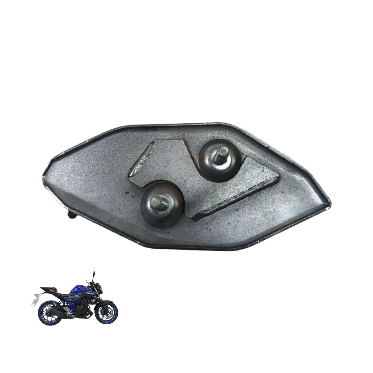 Protetor pedaleira direita MT 03 2018/2024 16590