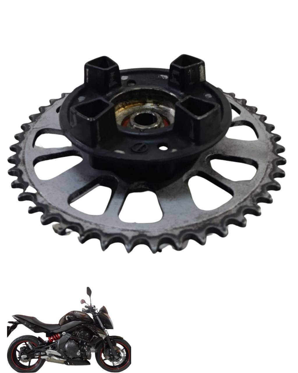 Suporte coroa  Kawasaki ER-6N 2010 a 2012 9352 2