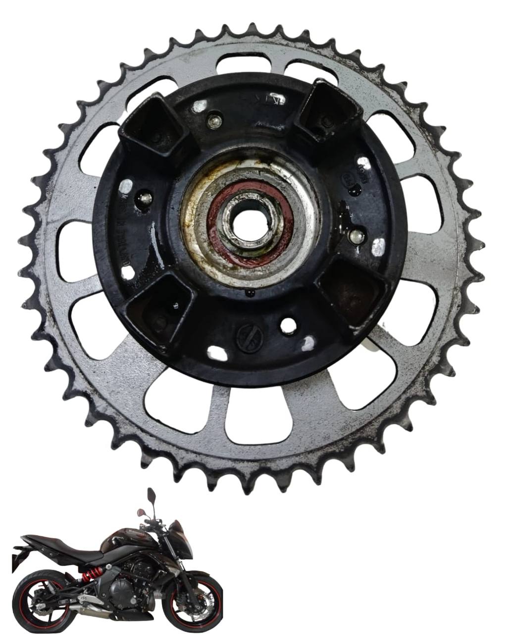 Suporte coroa  Kawasaki ER-6N 2010 a 2012 9352 4