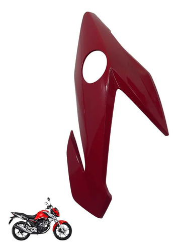 Bananinha Direita Farol Titan 160 2021 Vermelha  -3590