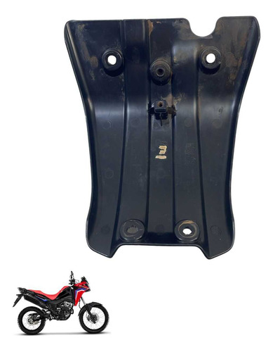 Protetor Cárter Motor Honda Sahara 300  2024 4