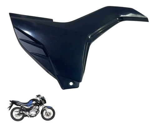 Tampa Lateral Direita Honda Cg 150 2015 Preto Original -4221