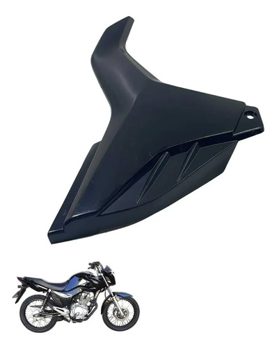 Tampa Lateral Direita Honda Cg 150 2015 Preto Original -4221 2