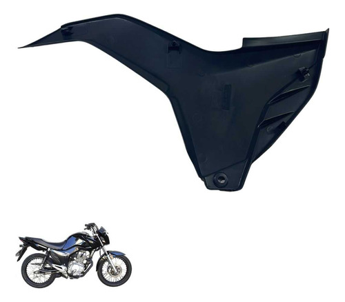 Tampa Lateral Direita Honda Cg 150 2015 Preto Original -4221 4
