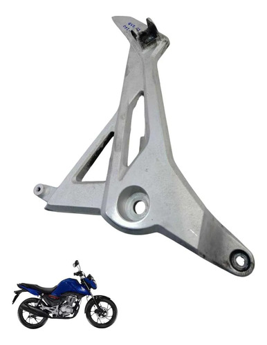 Pedaleira Traseira Esquerda Honda Cg 160 Fan 2025 7651 2