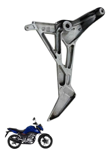 Pedaleira Traseira Esquerda Honda Cg 160 Fan 2025 7651 3