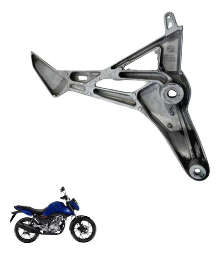 Pedaleira Traseira Esquerda Honda Cg 160 Fan 2025 7651 4
