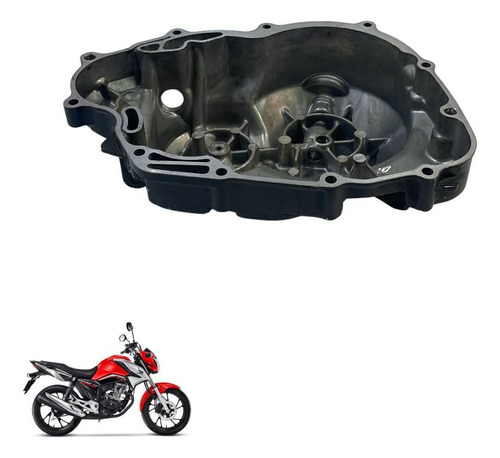 Tampa Embreagem Honda Cg 160 Titan Fan Cargo Original  -2871 Preto 7