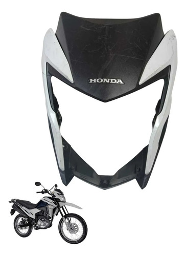 Carenagem Frontal Honda Nxr Bros 160 2022 2024 Preto