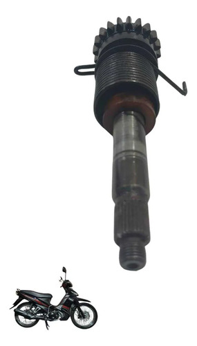 Eixo Pedal Partida Yamaha Crypton 115 2010 2015 7139 2