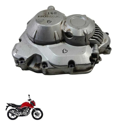 Tampa Lateral Motor Honda Cg 160 2020 6579 2