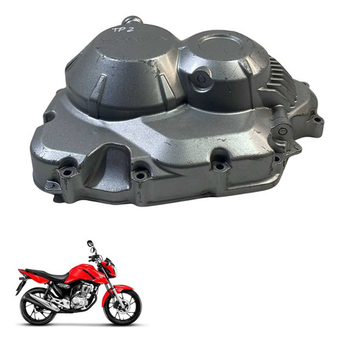 Tampa Embreagem Honda Cg 160 Titan Fan Start Original -2879 Cinza 4