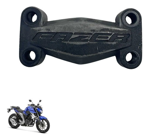Chapa Guidao Cadeado Yamaha Fazer 250 2018 Original 5197 Azu