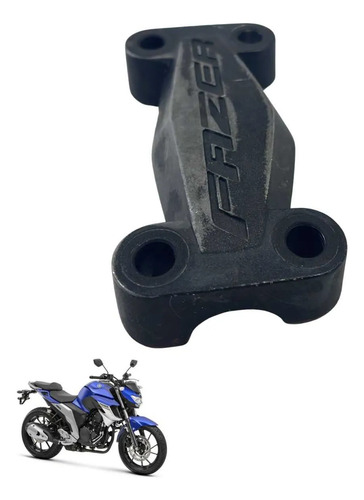 Chapa Guidao Cadeado Yamaha Fazer 250 2018 Original 5197 Azu 4