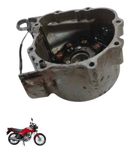 Tampa Estator Motor Honda Cg 125 2000 7109 7
