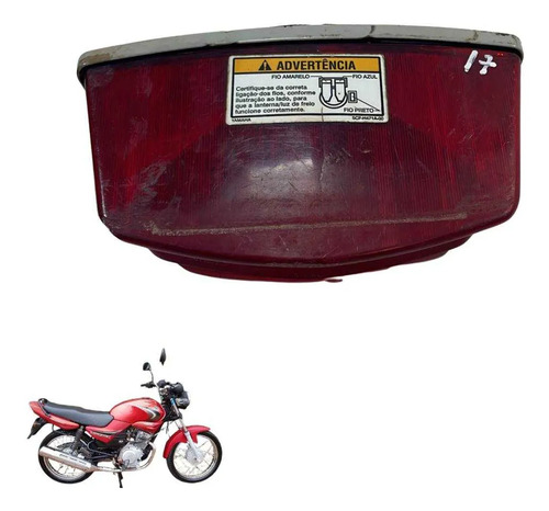 Lanterna Traseira Yamaha Factor 125 2012 7491
