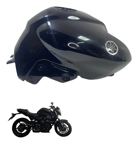 Tanque Combustivel Yamaha Mt03 Original Preto C/detalhe