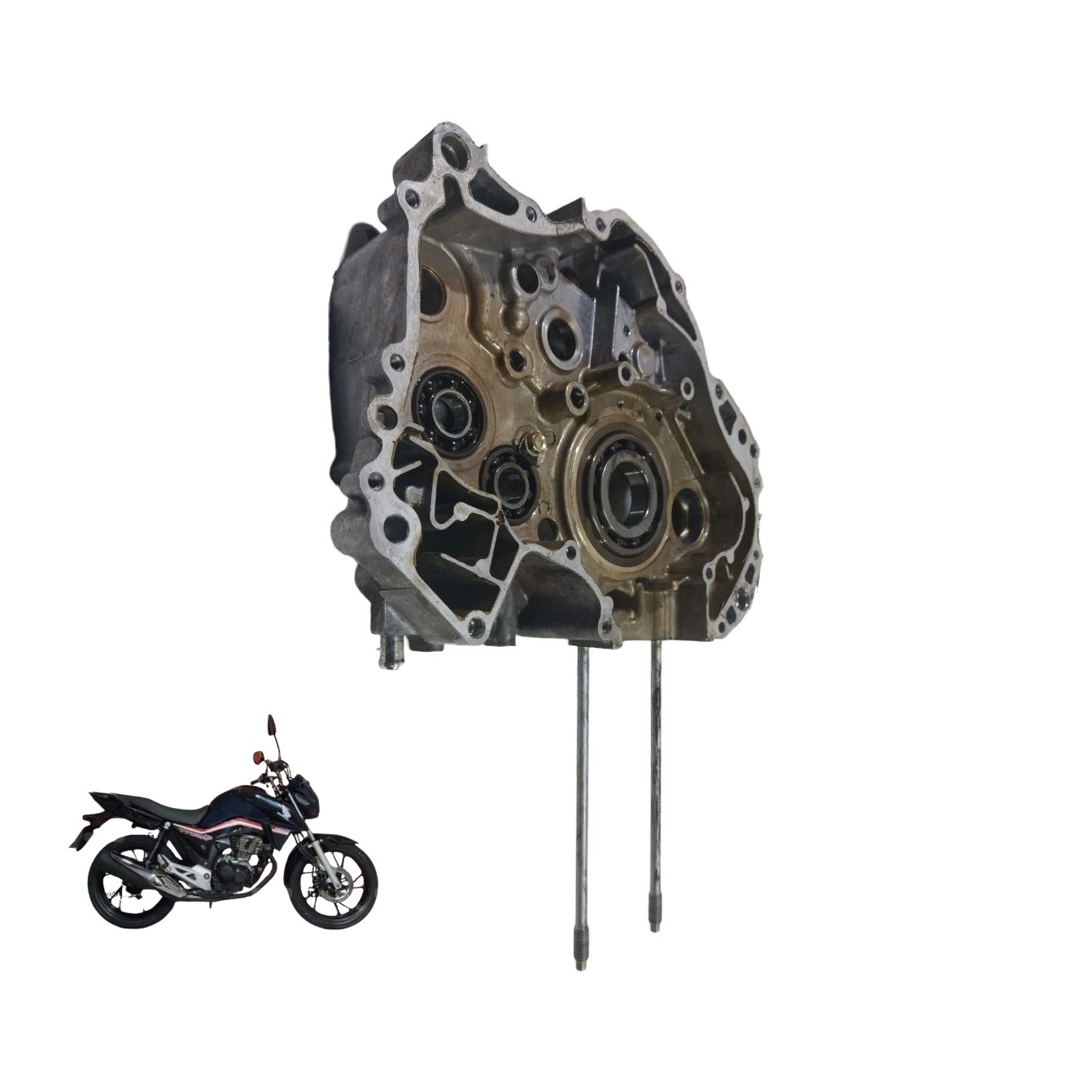 Carcaça bloco motor direita Cg 160 2016/2024 15491