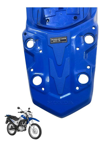 Carenagem Rabeta Traseira Honda Nxr Bros 160 Azul  -4316 2