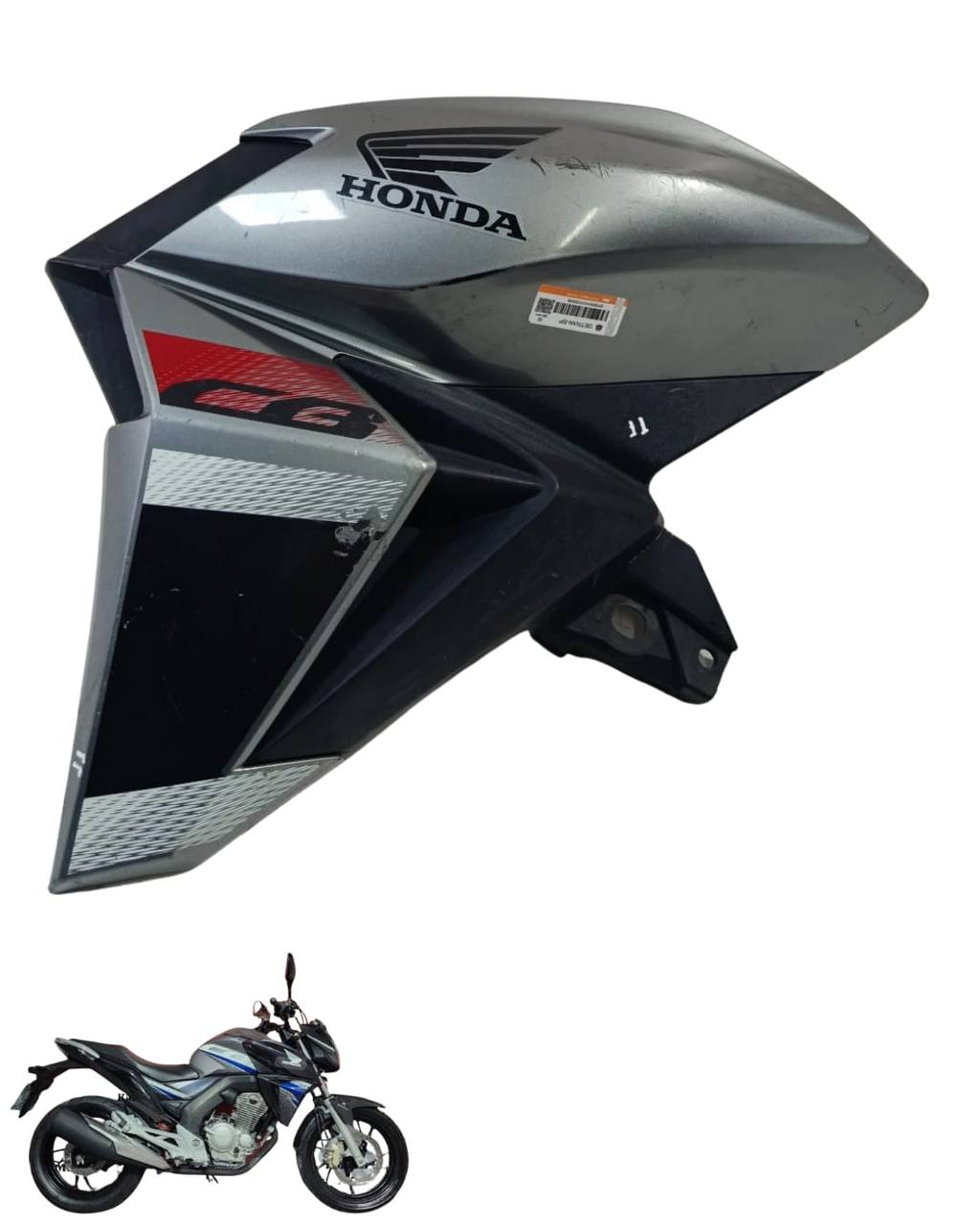 Aba Tanque Esquerda Cb Twister 250 F 2018/2022 9509