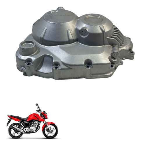 Tampa Embreagem Honda Cg 160 Titan Fan Start Original  -2883 Prata 4