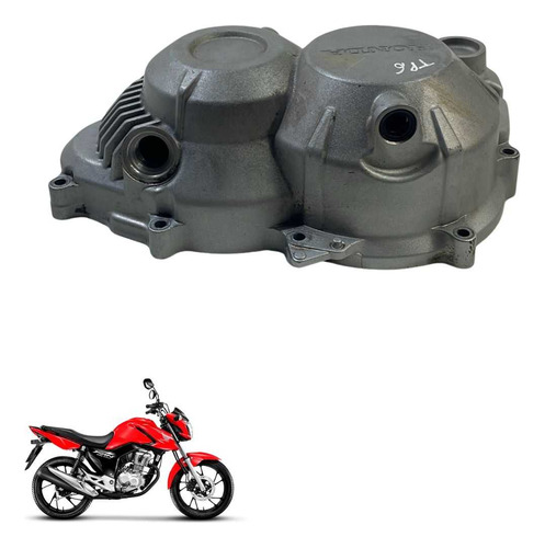Tampa Embreagem Honda Cg 160 Titan Fan Start Original  -2883 Prata 5