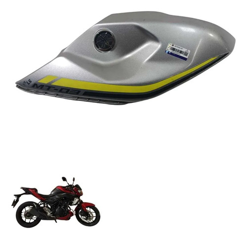 Carenagem Lateral Esquerda Yamaha Mt 03 2017 8318 Cinza 2