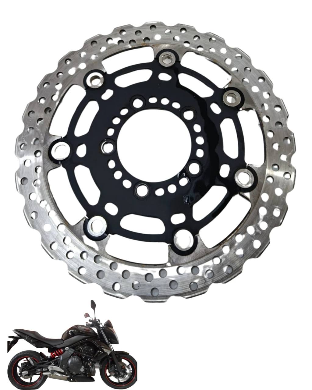 Disco Freio Dianteiro Kawasaki Er-6n 2010 2012 9357 2