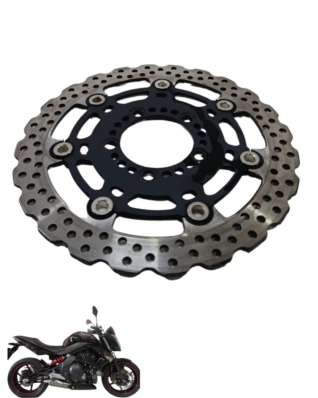 Disco Freio Dianteiro Kawasaki Er-6n 2010 2012 9357 4
