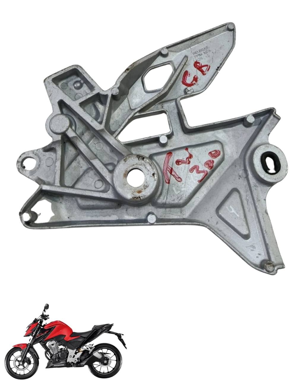 Suporte Pedaleira Esquerda Bacalhau Cb 300 F 2025 9733 2