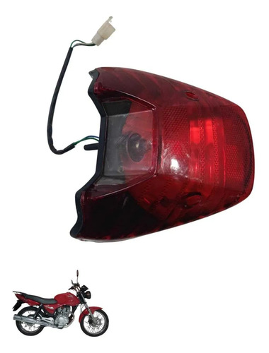 Lanterna Cg 150 Titan 2004 2008 8433 Ambos Lados Vermelho 3