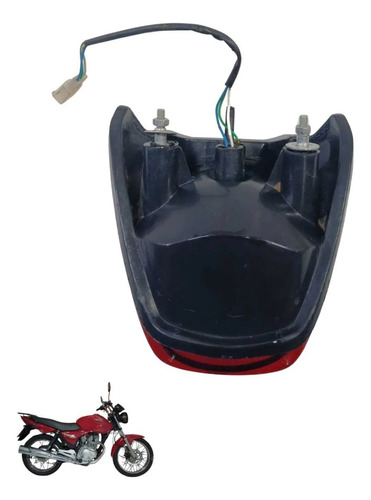 Lanterna Cg 150 Titan 2004 2008 8433 Ambos Lados Vermelho 4