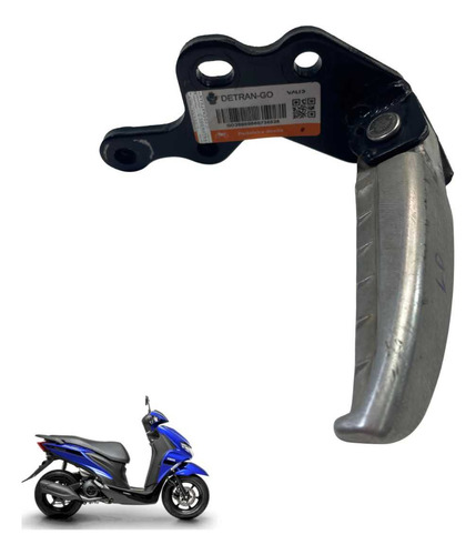 Pedaleira Traseira Direita Yamaha Fluo Original    -2623 3