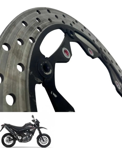 Disco de Freio Dianteiro Yamaha XT 660 2006 Original -1412 3