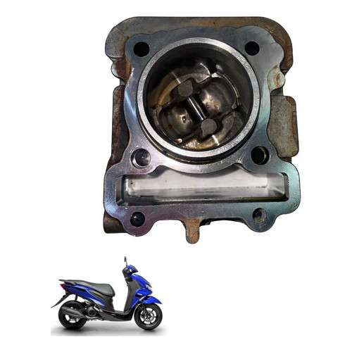 Cilindro Com Pistao Yamaha Fluo 2023 Original   -2585 3