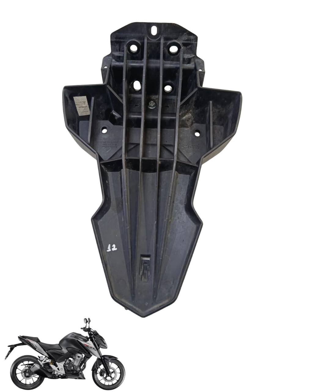 Suporte para-lama placa CB Twister 300 F 2023/2026 9751 3