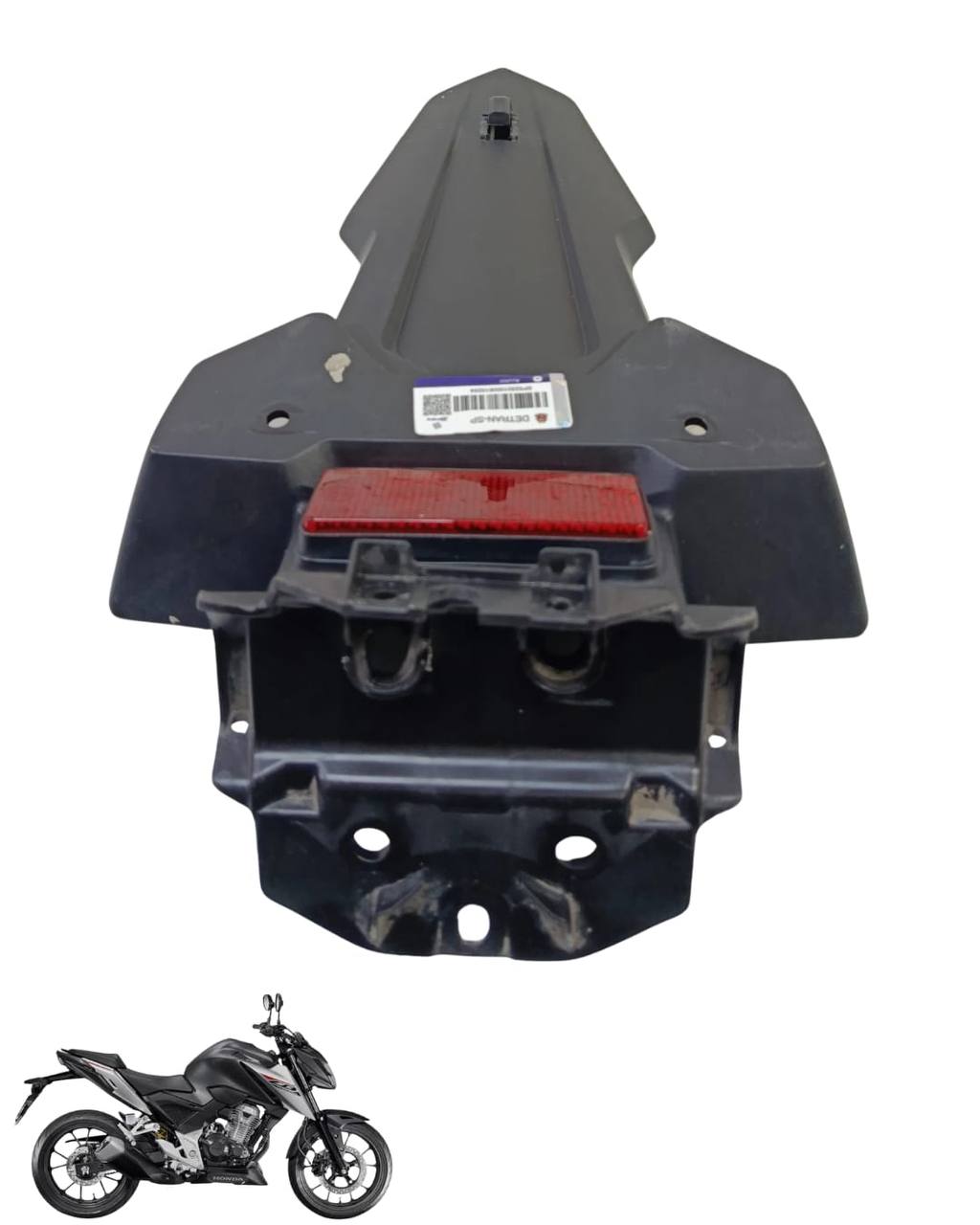 Suporte para-lama placa CB Twister 300 F 2023/2026 9751 4