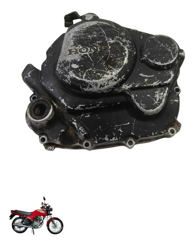 Tampa Embreagem  Honda Cg 150 Titan 2004 2015 7126 Preto 2