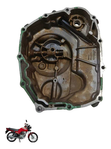Tampa Embreagem  Honda Cg 150 Titan 2004 2015 7126 Preto 3