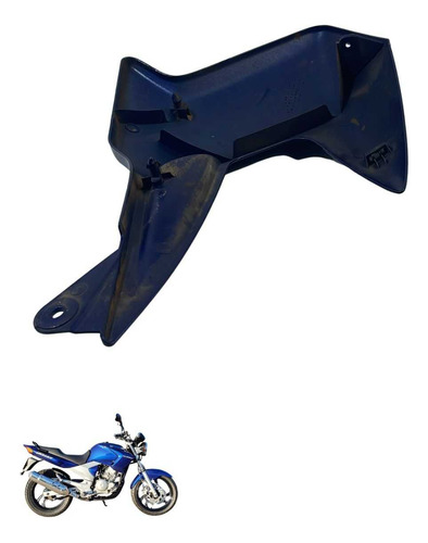 Carenagem Aba Tanque Direita Yamaha Fazer 250 2008 Azul-4227 2