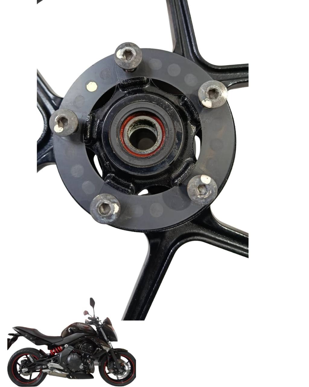 Roda dianteira Kawasaki ER-6N 2010 a 2012 9360 2