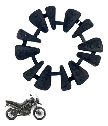 Borracha Flange Roda Triumph Tiger 800 Ano 16-20 -4217