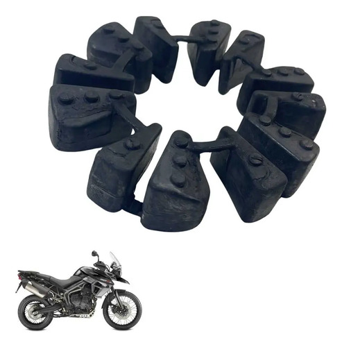 Borracha Flange Roda Triumph Tiger 800 Ano 16-20 -4217 2