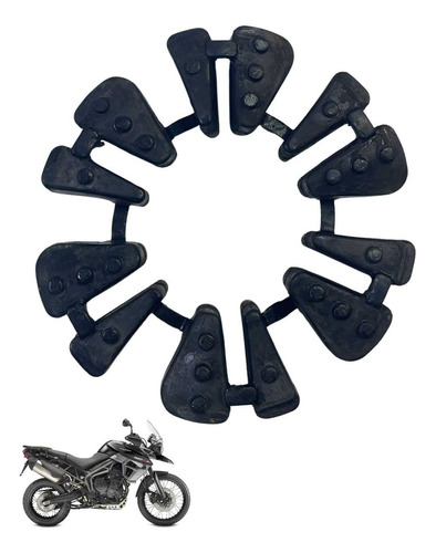 Borracha Flange Roda Triumph Tiger 800 Ano 16-20 -4217 4