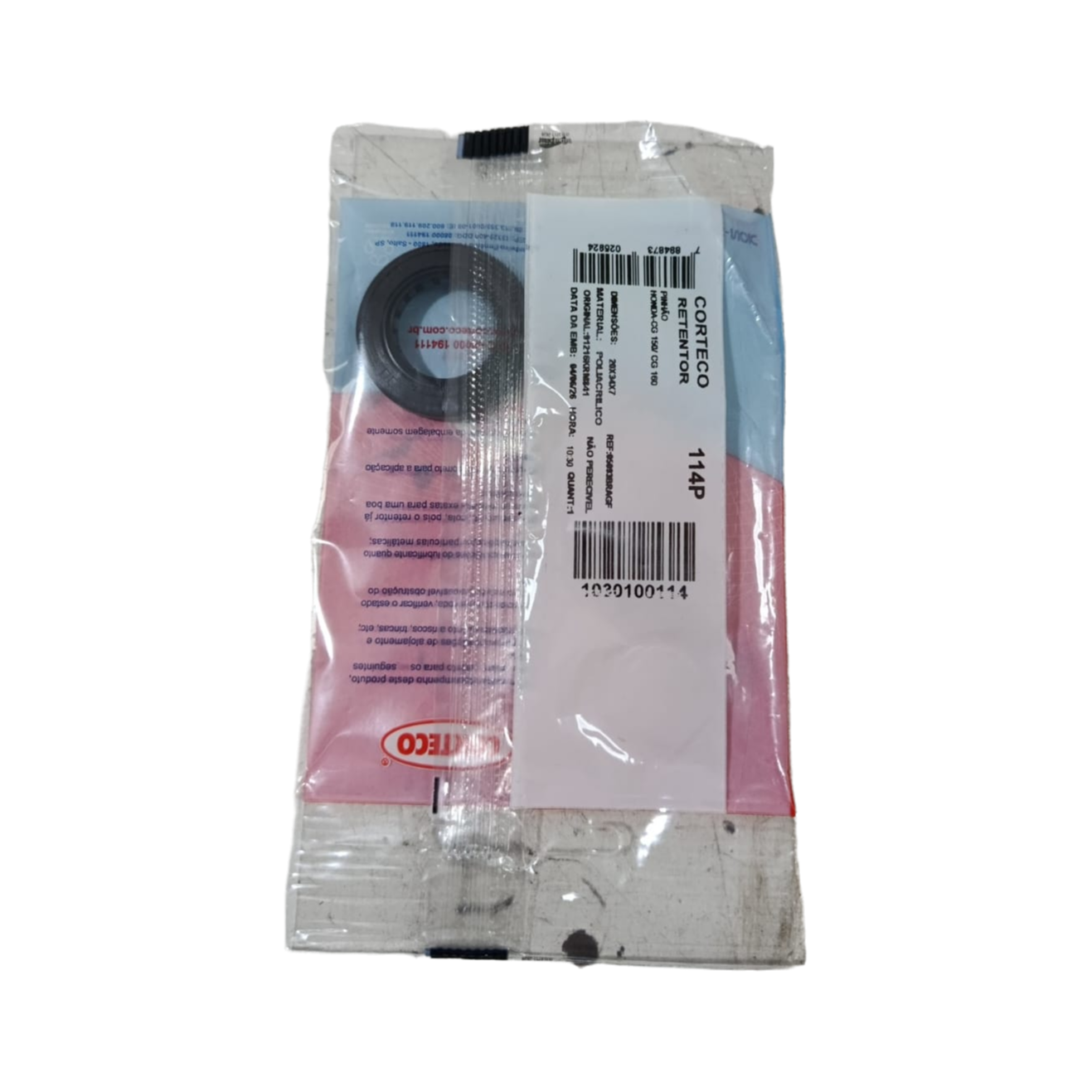Retentor  Pinhão Honda CG 150/160