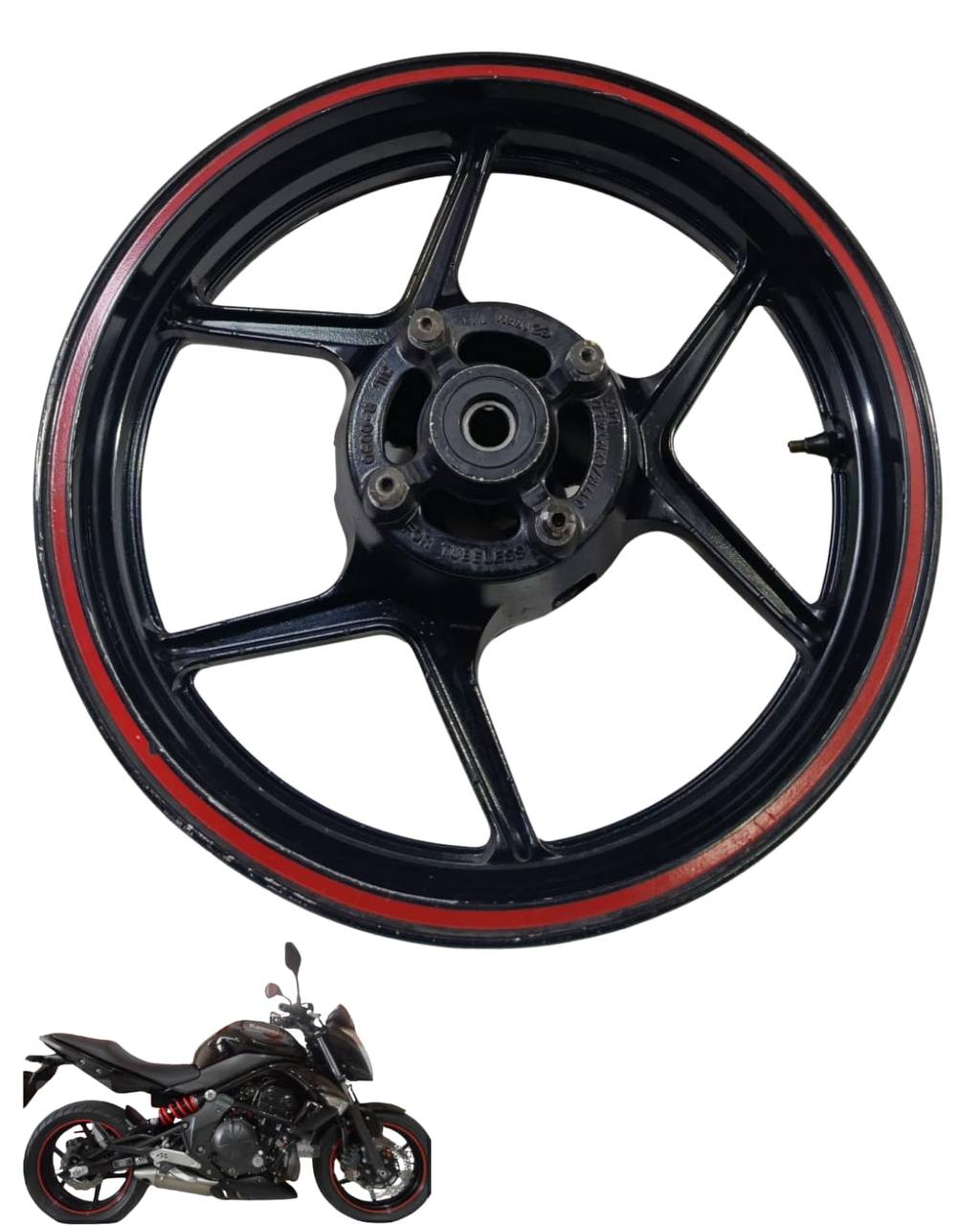 Roda Traseira Kawasaki ER-6N 2010 a 2012 9361