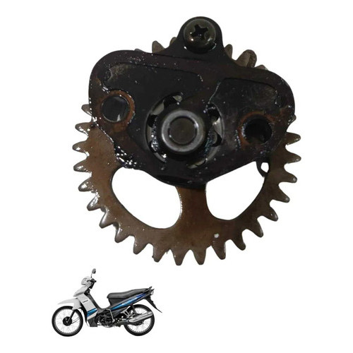 Engrenagem Bomba Óleo Yamaha Crypton 115 2010 6235 4