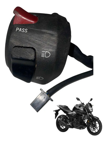 Chave Punho Luz Yamaha Mt03 17-20 DETALHES DE USO Usado -567