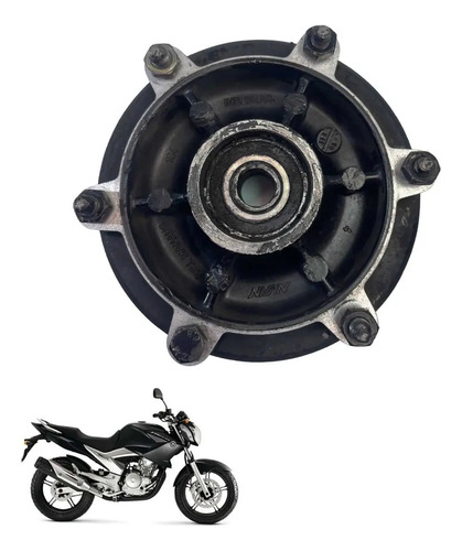 Suporte Coroa Yamaha Fazer Ys 250 2012 Original Preto